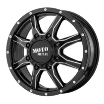 Moto Metal Mo995 17X6.5 ET111 8X200 142.00 Satin Black Milled - Front Fälg